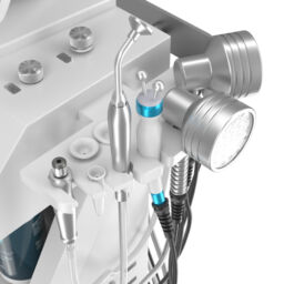 HYDRA4FACE 300 Aquafacial device from WELLCOTEC - Buy or lease Aquafacial device now (applicators on the right)